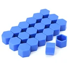 Силиконовая Шестигранная Насадка На ступицу колеса для Peugeot 206 207 208 301 307 308 407 2008 3008 4008