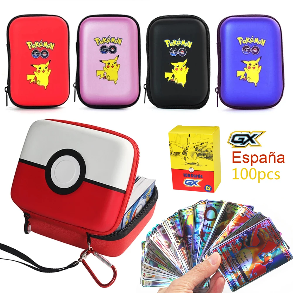 

Pokemon Cards Album TCG Cards Storage Bag Trading V VMAX MEGA Collection Holds Game Yugioh Card Shining Kids Toys Christmas Gift