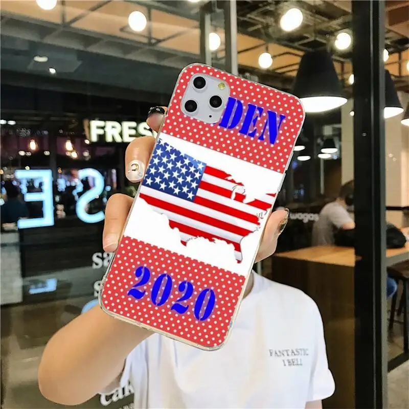 Чехол для телефона HOTCASHOP 2020 JOE BIDEN iphone 12 pro max mini 11 XS MAX 8 7 6 6S Plus X 5S SE XR - купить по