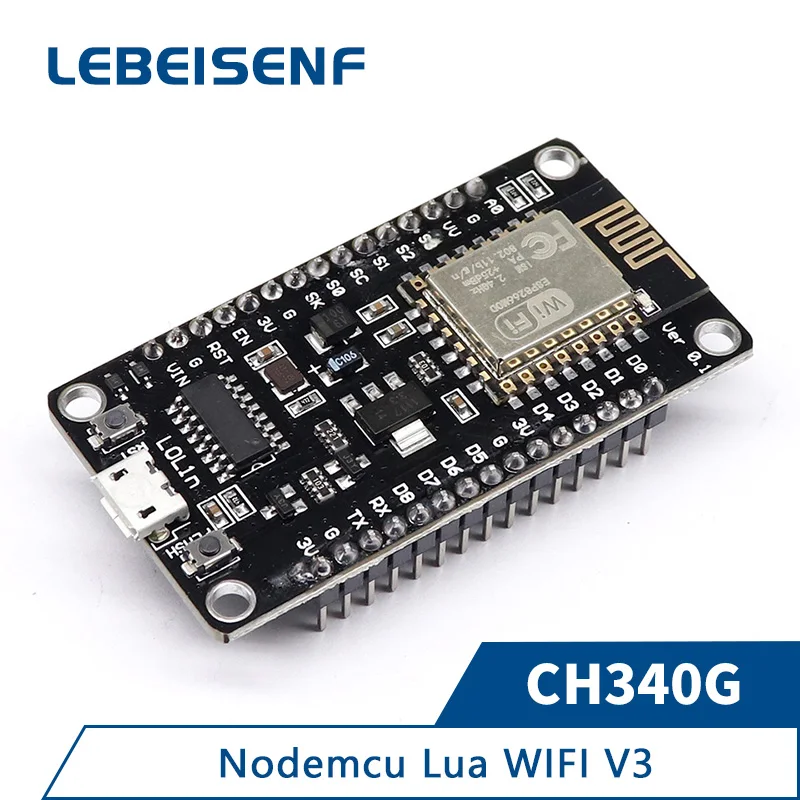 

New Wireless module CH340 CH340G NodeMcu V3 Lua WIFI Internet of Things development board based ESP8266 Micro