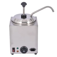 cd 250s electric cheese dispenser round stainless steel fudge chocolate sauce butter dispenser with pump high quality 220v110v