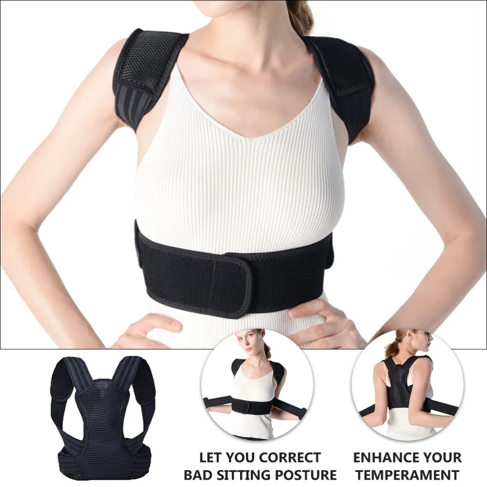 

Back Posture Corrector Back Brace Humpback Belt Back Fixing Strap for Men