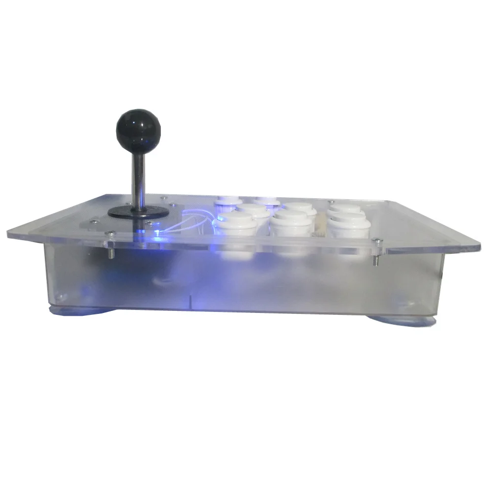 Cdragon Arcade Joystick White Box Led Light USB Fighting Stick Gaming Controller Gamepad Video Game For PC Desktop Computers | Электроника