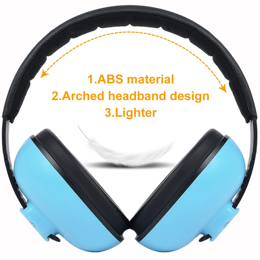 Детские наушники для сна шумоподавляющие девочек прочные с защитой от шума