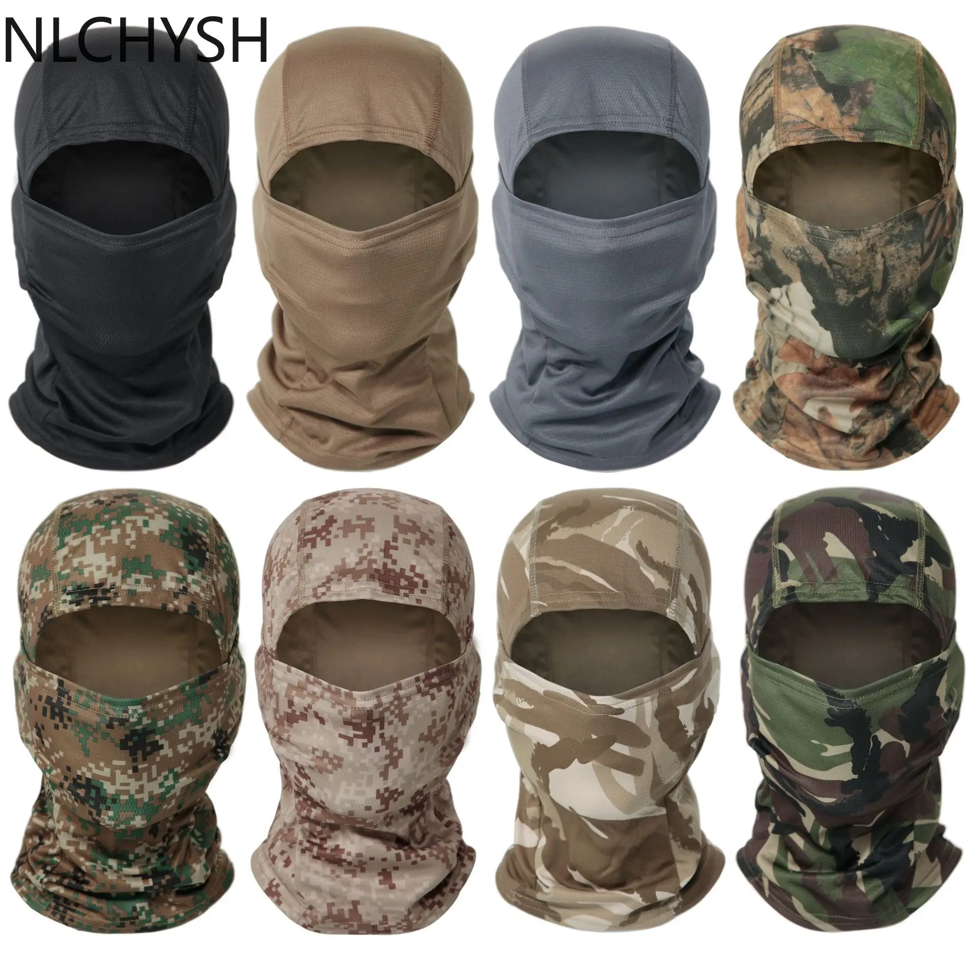 

Ski Balaclava Full Face Cover Winter Neck Warmer Bike Cycling Windproof Bandana Scarf Hunting Camo Military Tactical Head Scarf