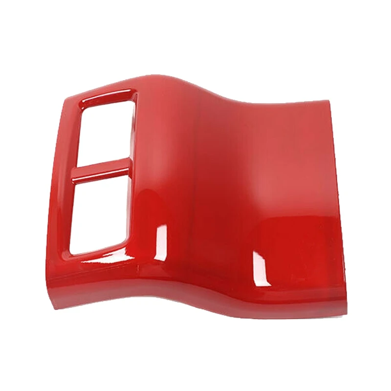 

Подходит для Dodge Challenger 2015-2019 автомобильные аксессуары ABS красный задний подлокотник крышка вентиляционной решетки