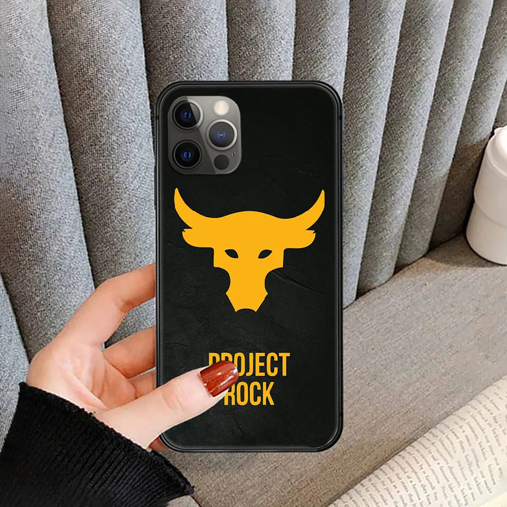 

Dwayne Johnson UA Phone Case Cover For Iphone 5 5S 6 6S PLUS 7 8 11 12 Mini X XR XS PRO SE 2020 MAX black Cover 3D Back Tpu