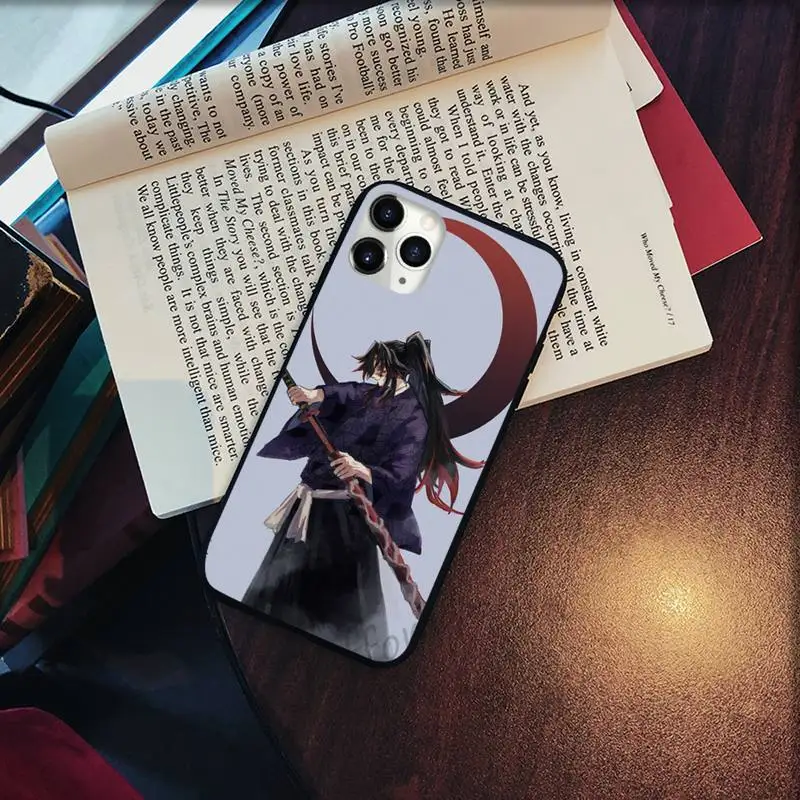 

Anime Demon Slayer Akaza Phone Case for iPhone 11 12 pro XS MAX 8 7 6 6S Plus X 5S SE 2020 XR Soft silicone cover funda shell