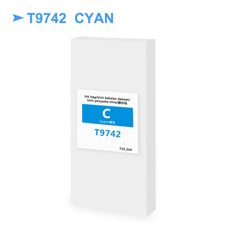 T9741 T9742 T9743 T9744 Ink Cartridge With Pigment Ink For Epson WorkForce Pro WF-C869R WF-C869RDTWFC WF-C869RD3TWFC Printer