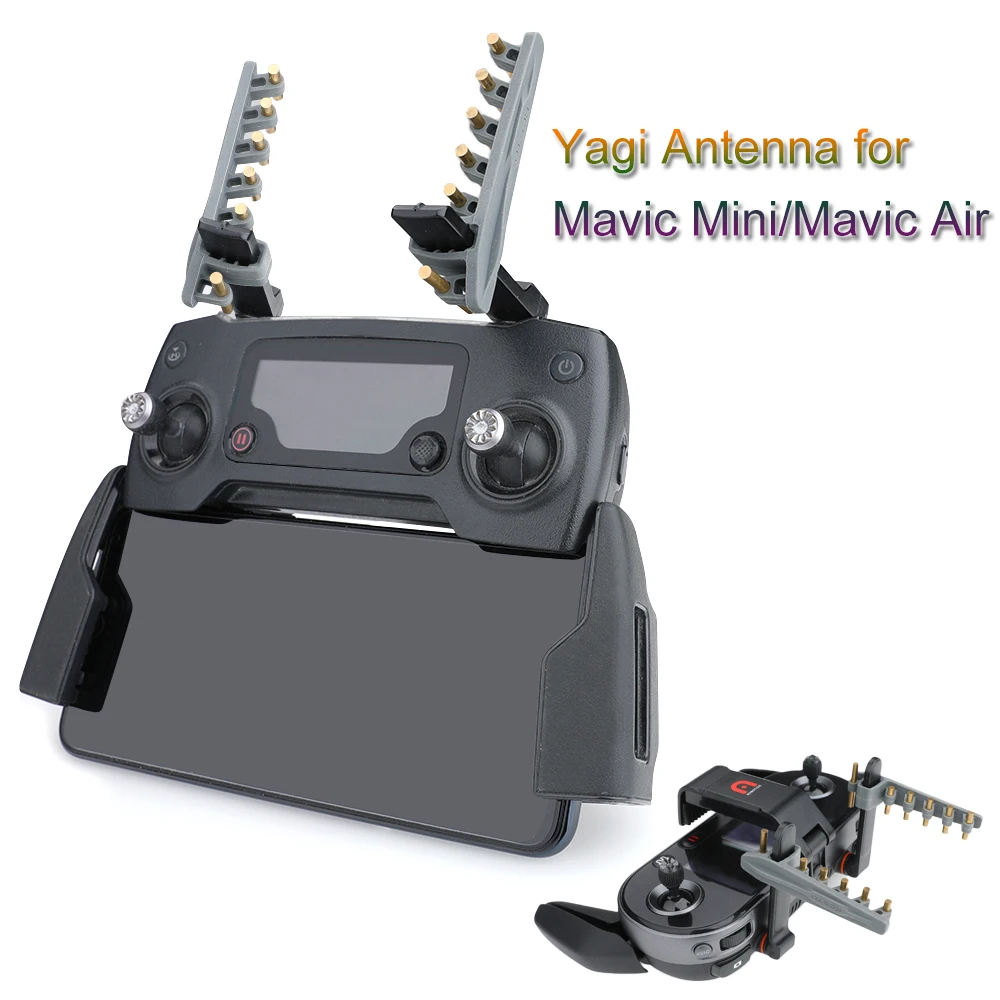 Контроллер Yagi 2 шт. усилитель сигнала антенна расширитель диапазона для DJI Mavic Air