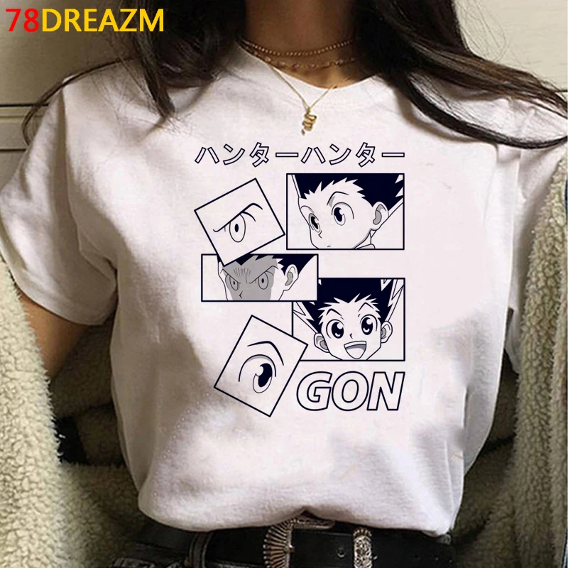 Футболка Hunter x Killua Hisoka Мужская японский топ с графическим принтом для пар летняя в