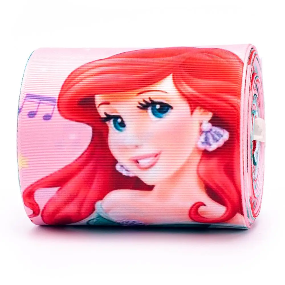 Лента принцессы Термотрансферная печать для вечернего декора 5 ярдов 75 мм | Дом и