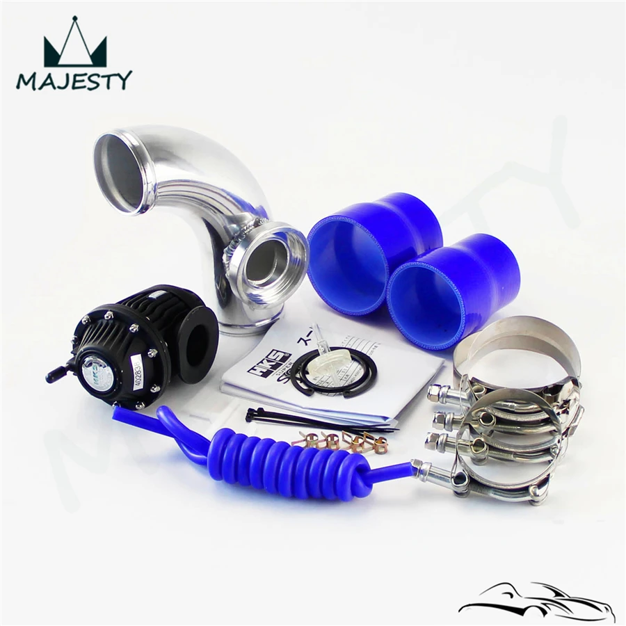 Черный выдувной Клапан SQV BOV IV 4 kit комплект турбо труб для HYUNDAI GENESIS COUPE 2 0 T синий