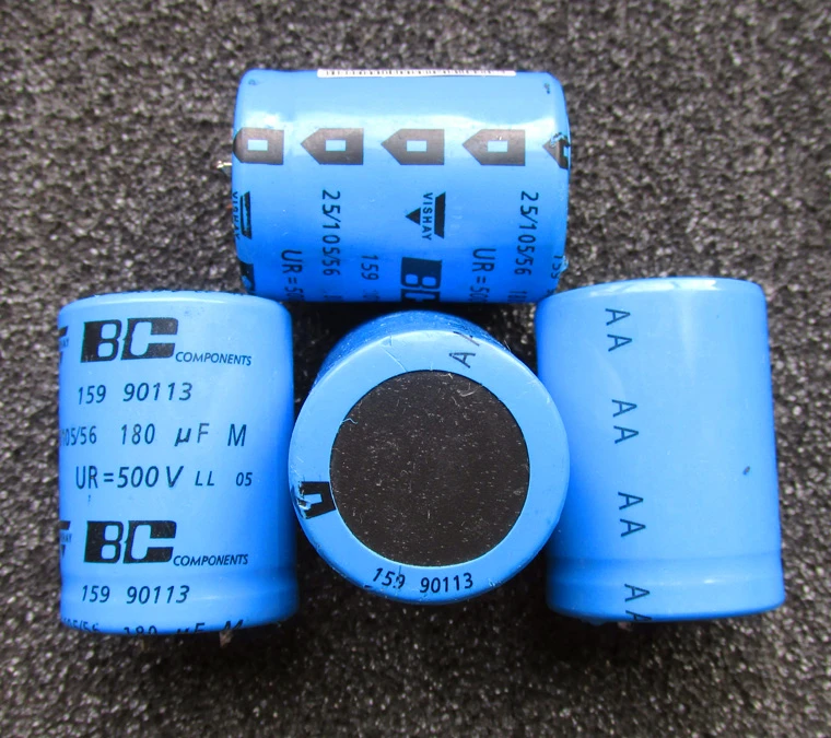6 шт./лот 500V 180 мкФ 30*40 180uf500v 30X40 красивый звук высокого давления для электролиза с длительным сроком службы