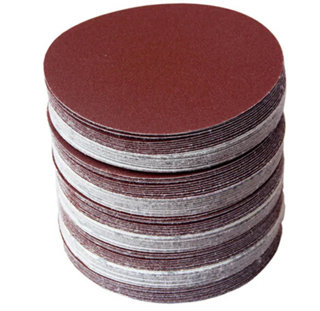 

30pcs 4 inch 100mm Round sandpaper Disk Sand Sheets Grit 80/320/400/600/800/1000 Hook Loop Sanding Disc for Sander Grits