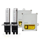 Премиум AC 55W комплект ксенонового балласта H7 HID лампа накаливания H1 H11 5500K Белый Быстрый Яркий реактор ксенон D2H HID комплект для переоборудования