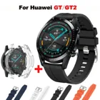Ремешок силиконовый для Huawei Watch 3  3 Pro, спортивный браслет для наручных часов GT2  GT 2 Pro, умные часы