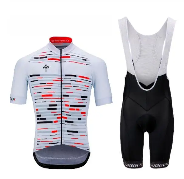 Wilier летний короткий рукав Велоспорт Джерси Bib наборы воздухопроницаемая одежда для катания на велосипеде 9D волосипедный костюм Ropa Ciclismo велосипедная одежда