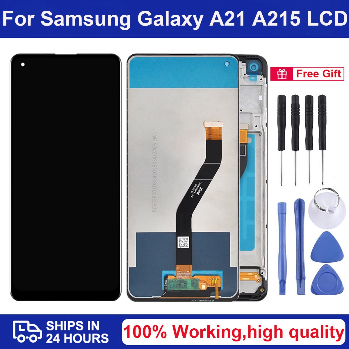 

6.5'' Original a21 Display For Samsung Galaxy A21 2020 lcd A215 SM-A215U A215U1 a215 LCD with Touch Screen Digitizer Assembly