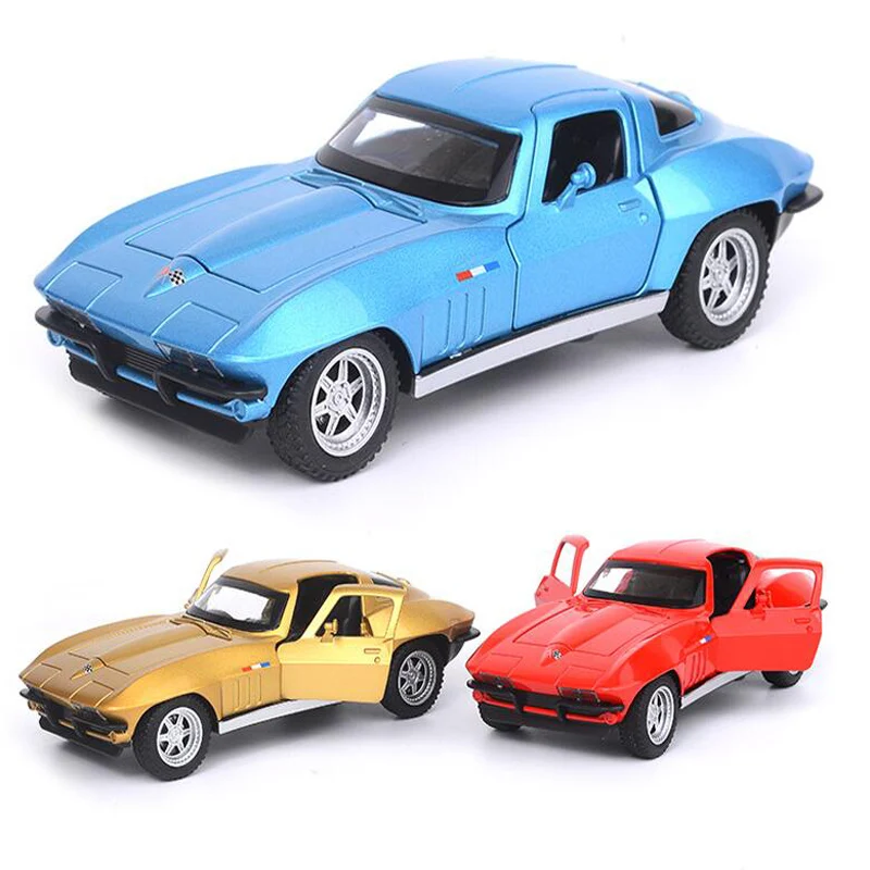 1:32 Simulation Alloy Car Model With Sound And Light Pull Back Three Door Racing Ornaments Children's Toy Gift | Игрушки и хобби