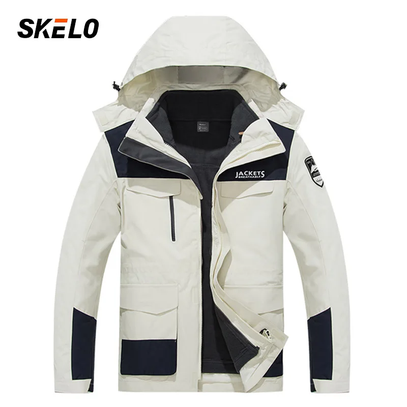 2021 Мужская водонепроницаемая лыжная куртка толстовки парка для сноуборда теплое