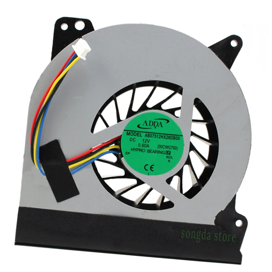 ADDA AB07512HX26DB00 DC 12V 0.6A Laptop CPU Cooling Fan For ASUS G750 G750JH G750JM G750JS G750JW G750JX G750JY G750JZ | Компьютеры и