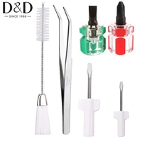 dd 6pcsset sewing machine repair kit mini sewing screwdriver setsdouble headed lint brush sewing high quality accessories