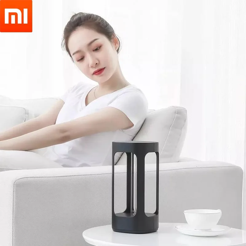 

Xiaomi mijia FIVE Smart UVC Disinfection Lamp Human Body Induction UV Sterializer From Xiaomi Youpin With Mijia App Control