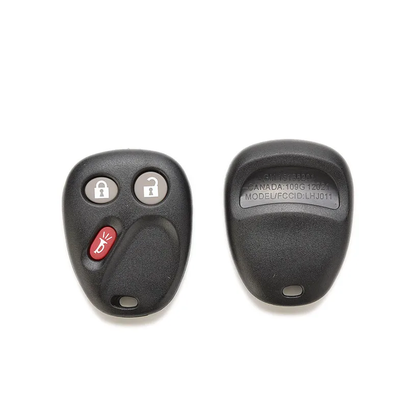 Чехол брелока Дистанционного Управления с 3 кнопками для GMC Chevy чехол ключа