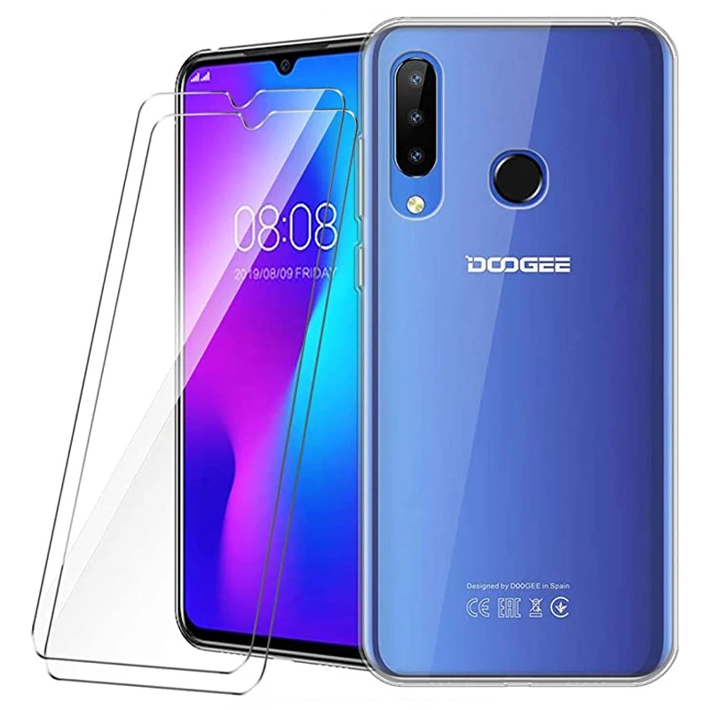 Закаленное стекло Для Doogee N20/N20 Pro и пленка для объектива камеры защитная на S95 PRO
