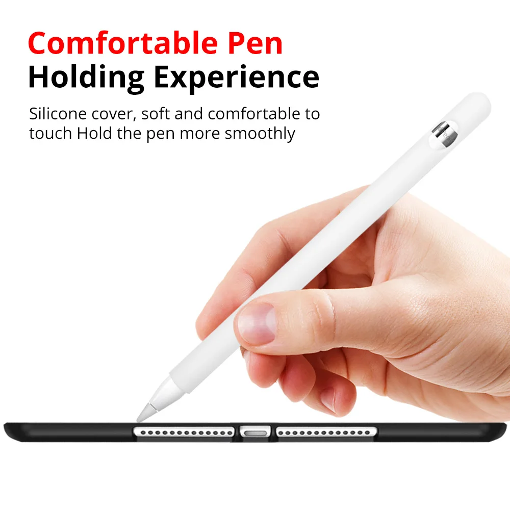 Мягкий силиконовый чехол для Apple pencil защитный планшета iPad стилус экрана