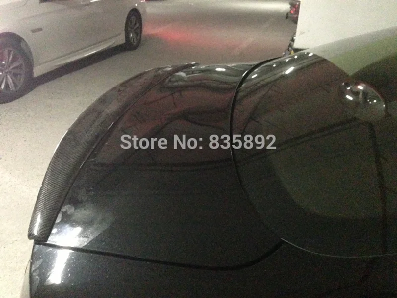 

Carbon fiber rear trunk spoiler auto rear boot lip spoiler wing for Audi A5 coupe 2 door no-sline 2009-2015