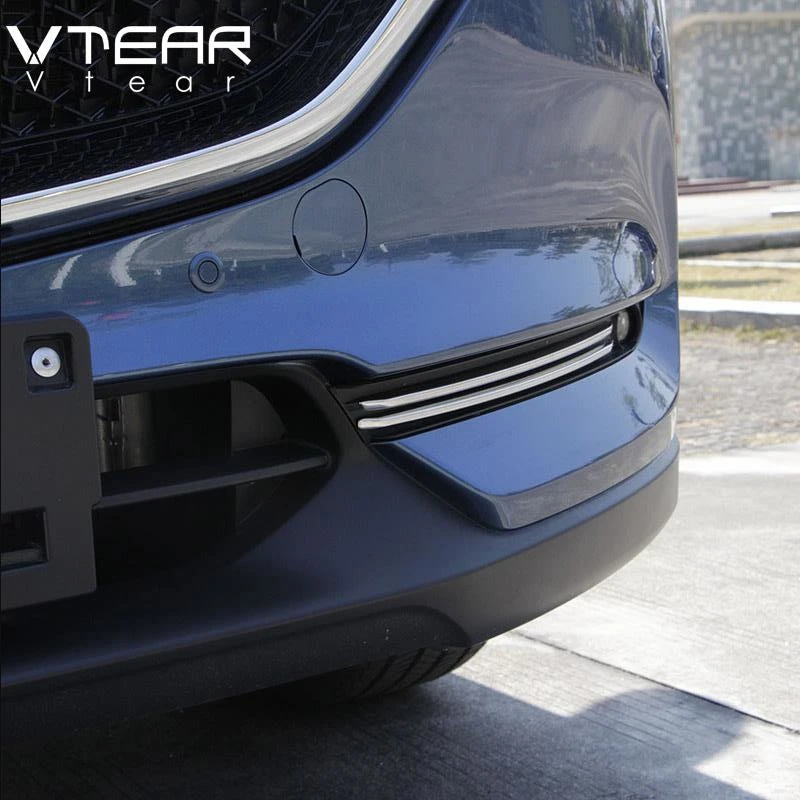 Vtear для Mazda CX 5 CX5 мазда сх5 2018 2019 2020 аксессуары автомобиля передний противотуманный