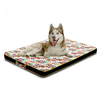 mat puppy sofa mattress for small medium large sleep cushion bench bedding pet printing canvas bed mats dog beds