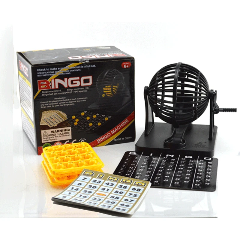 Семейное развлечение специальная лотерея с ручным приводом двухцветная