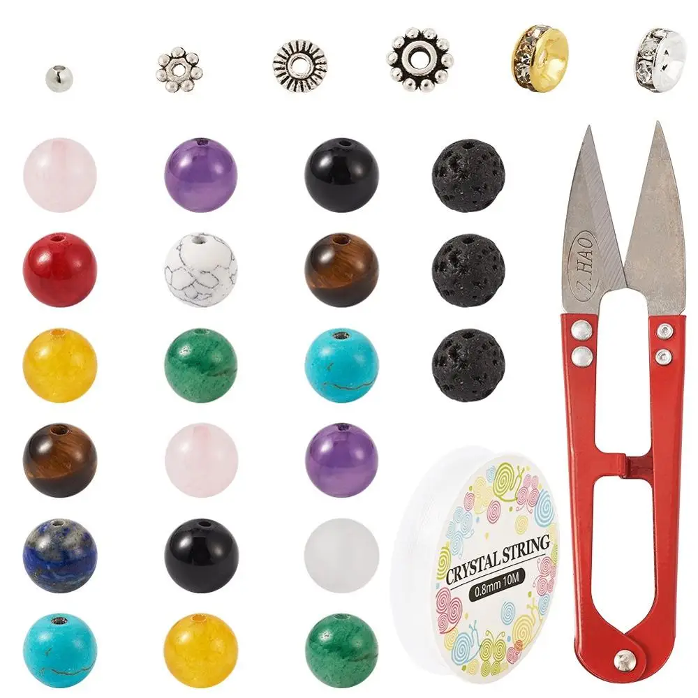 1 комплект натуральные зеркальные тибетские бусины латунные Стразы прозрачные