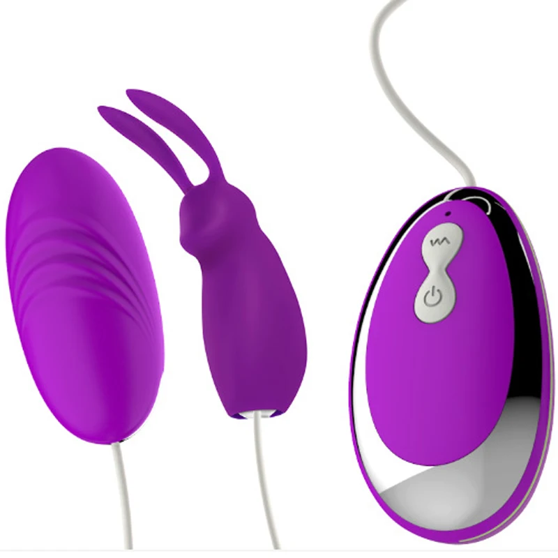 Женский Секс реквизит Проводной Двойной прыжки яйцо многочастотная Вибрация