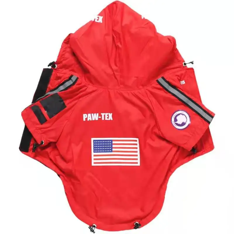 

Pet Dog Outdoor Assault Coat The Dog Face Pet Dog Raincoat Pet Dog Waterproof Jacket For Small Medium or Large Dog