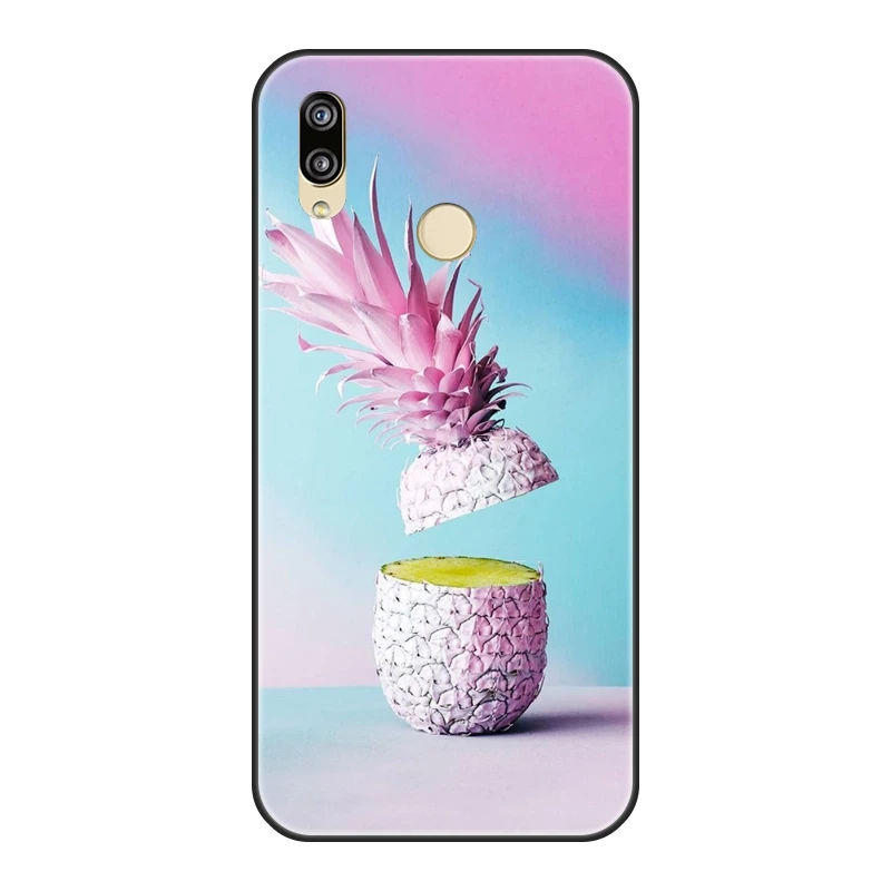 Чехол с ананасом для телефона Huawei P9 P10 Plus P20 Lite Pro P Smart силиконовая задняя крышка P8