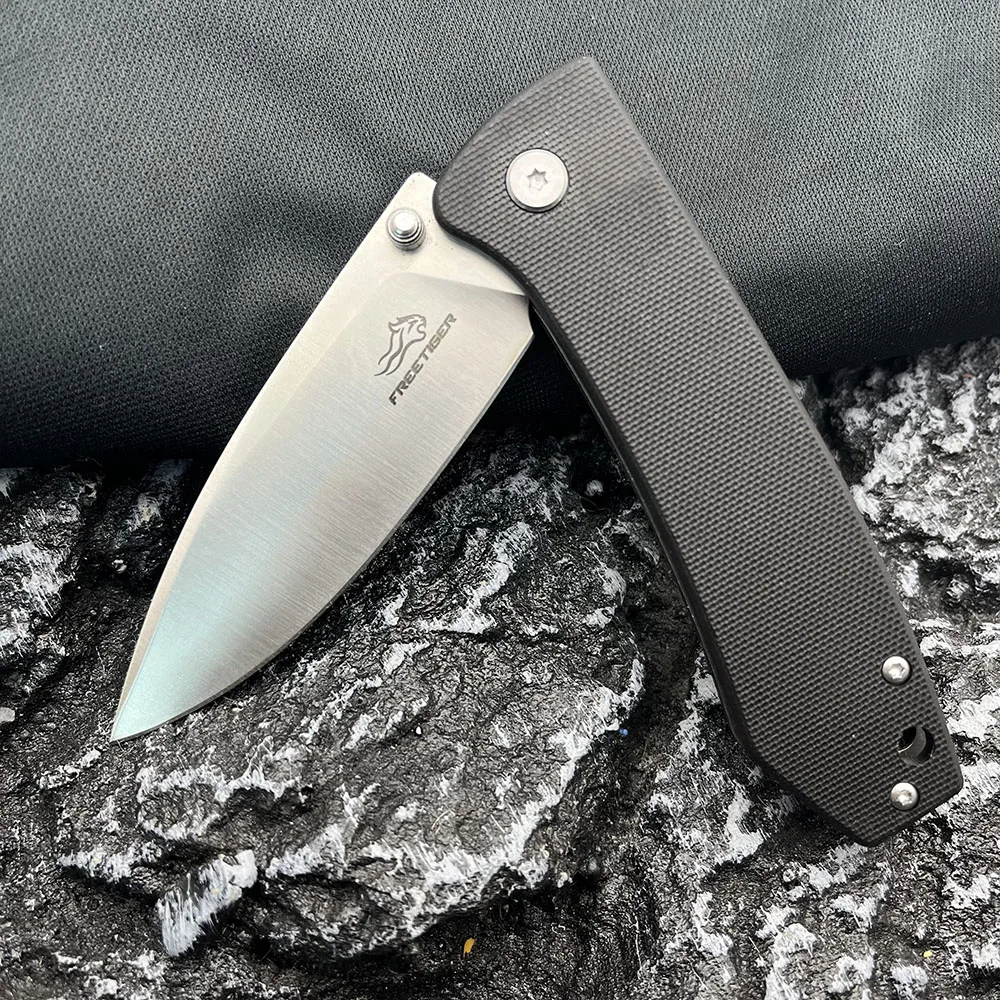 Складной нож новой модели FREETIGER FT2103 карманный для стейка с лезвием D2 уличный