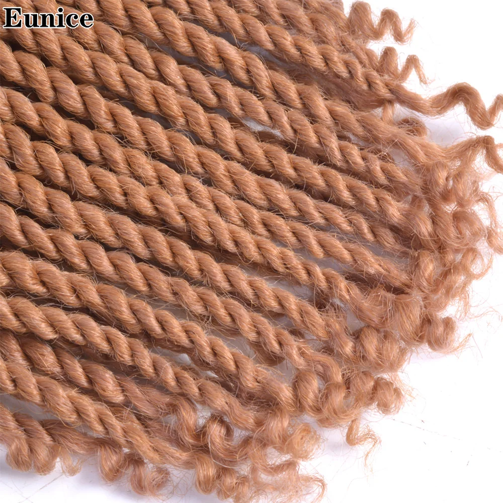 

Eunice Senegalese Twist Hair Crochet Braids Ombre Brown Crochet Hair Synthetic Braiding Hair Extensions Fashion
