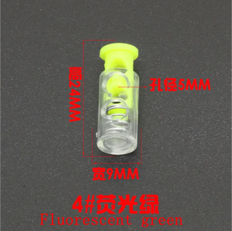 4 Fluorescent green 60 шт. 19 различных видов красочных пластиковых шаров Блокировка шнура пружинный фиксатор амортизационный шнур K-358 - Цвет: 4 Fluorescent green
