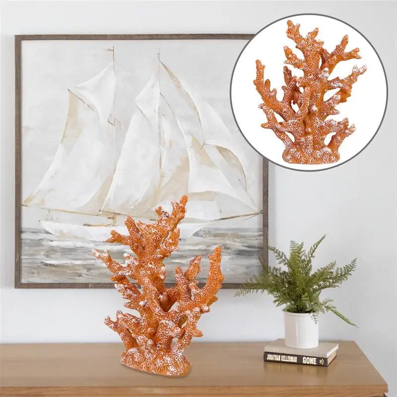 

Artificial Coral Aquarium Coral Ornament Resin Coral Landscape Coral Decor
