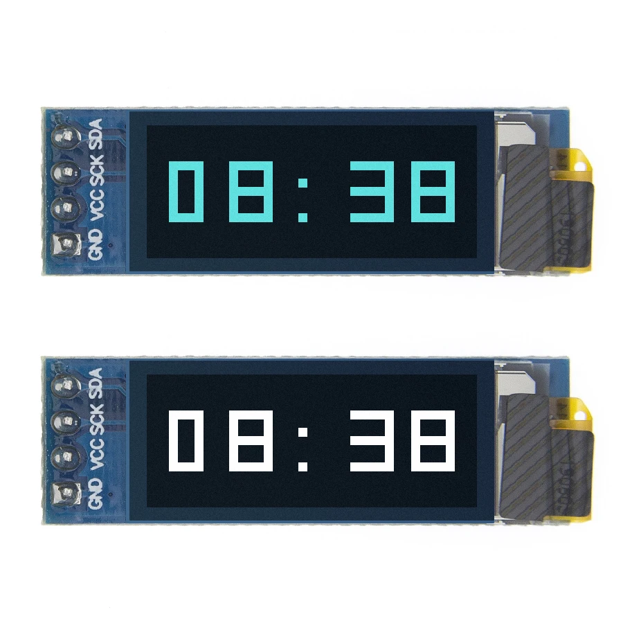 Светодиодный модуль O 0 91 дюйма белый/синий x 32 ЖК светодиодный дисплей IIC Communicate
