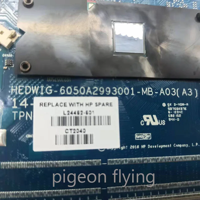 Материнская плата 14-DF L24462-601 (A3) для ноутбука HP CPU: PentN5000 64G DDR4 100% Test OK | Компьютеры и