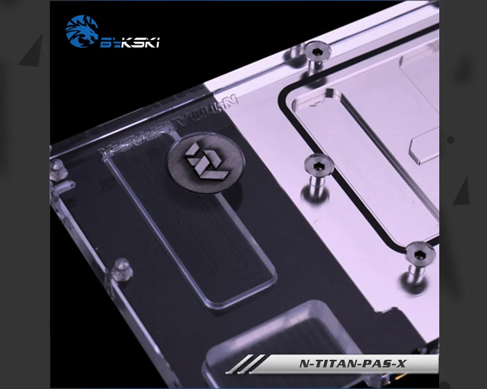 Bykski N-TITAN-PAS-X полное покрытие Графика карты водяного охлаждения блока для NewFounder GTX Titan X-Паскаль, GTX1080Ti/1080/1070, M6000