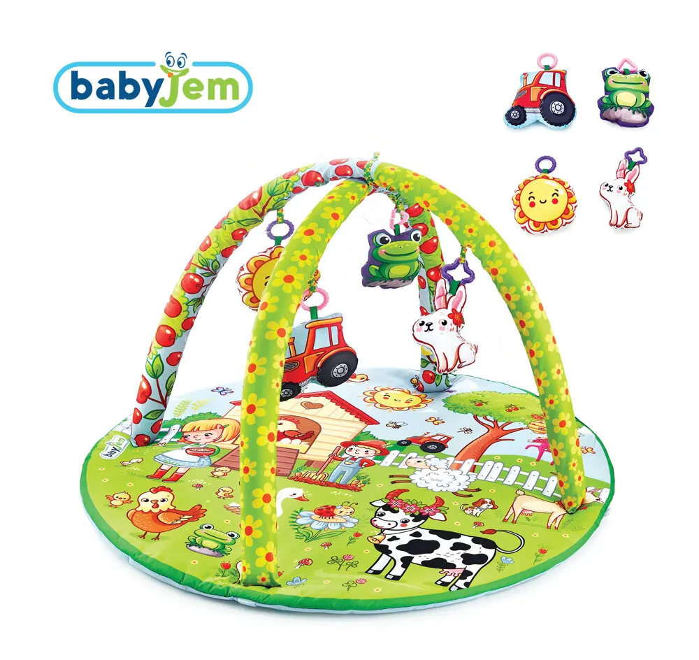 Babyjem игровой коврик с игрушки для детей раннего развития игровая площадка