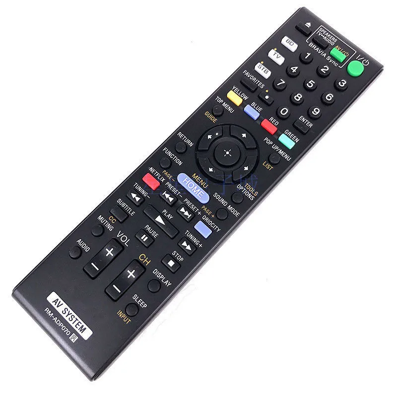 RM-ADP070 Remote Control For Sony BDV-E380 HBD-T39 HBD-E690 BDV-E880 AV System