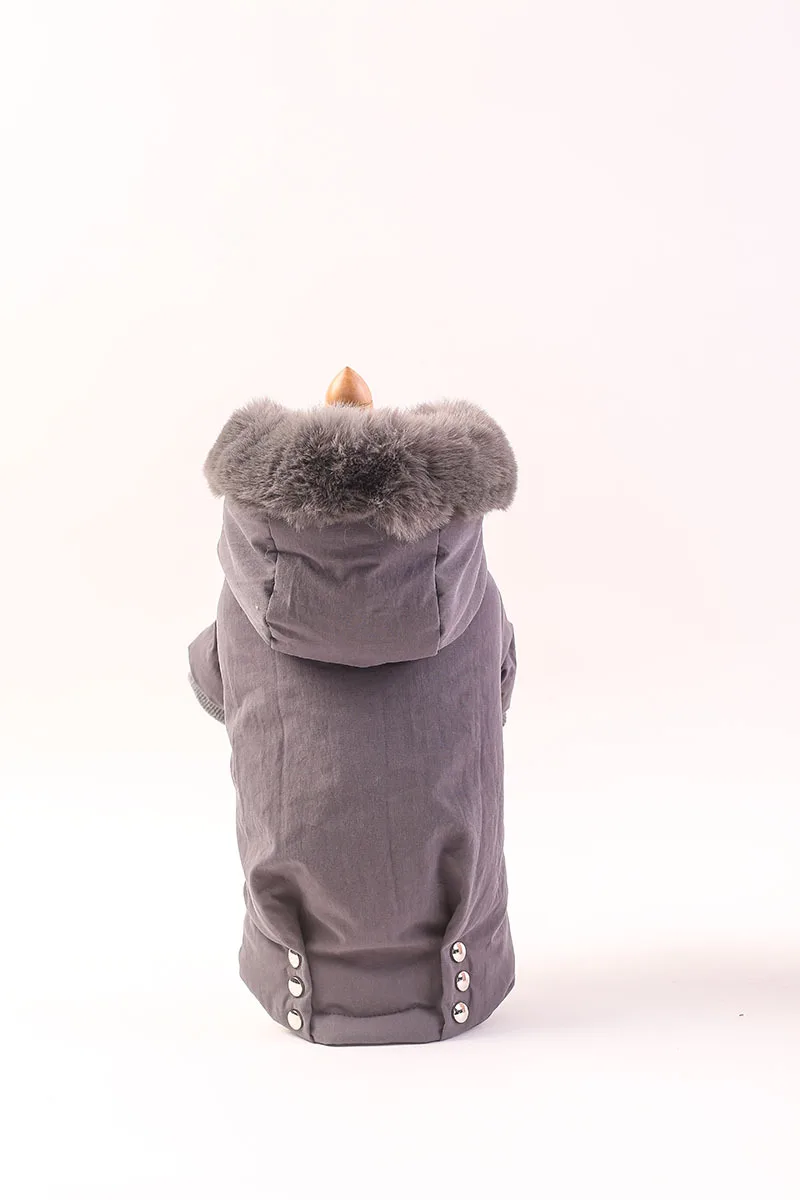 Модный дизайн одежда с двумя ногами для собак розовый серый синий цвета размеры