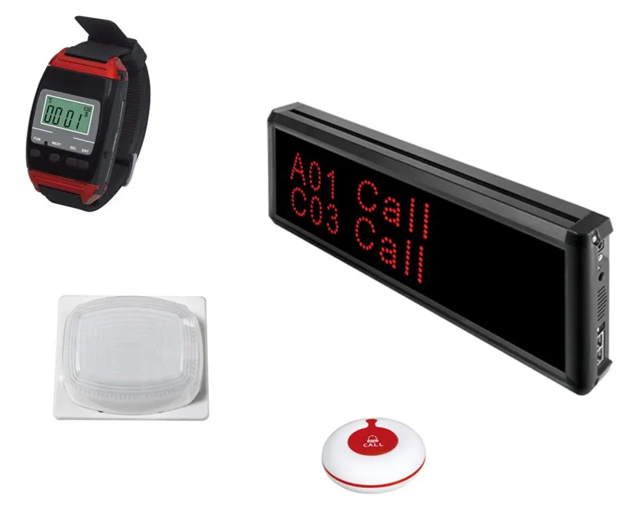 Система вызова медсестры 1 шт. часы пейджер экран центральный дисплей кнопка